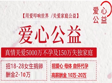 吐鲁番捐卵助孕生子 爱心志愿者招募